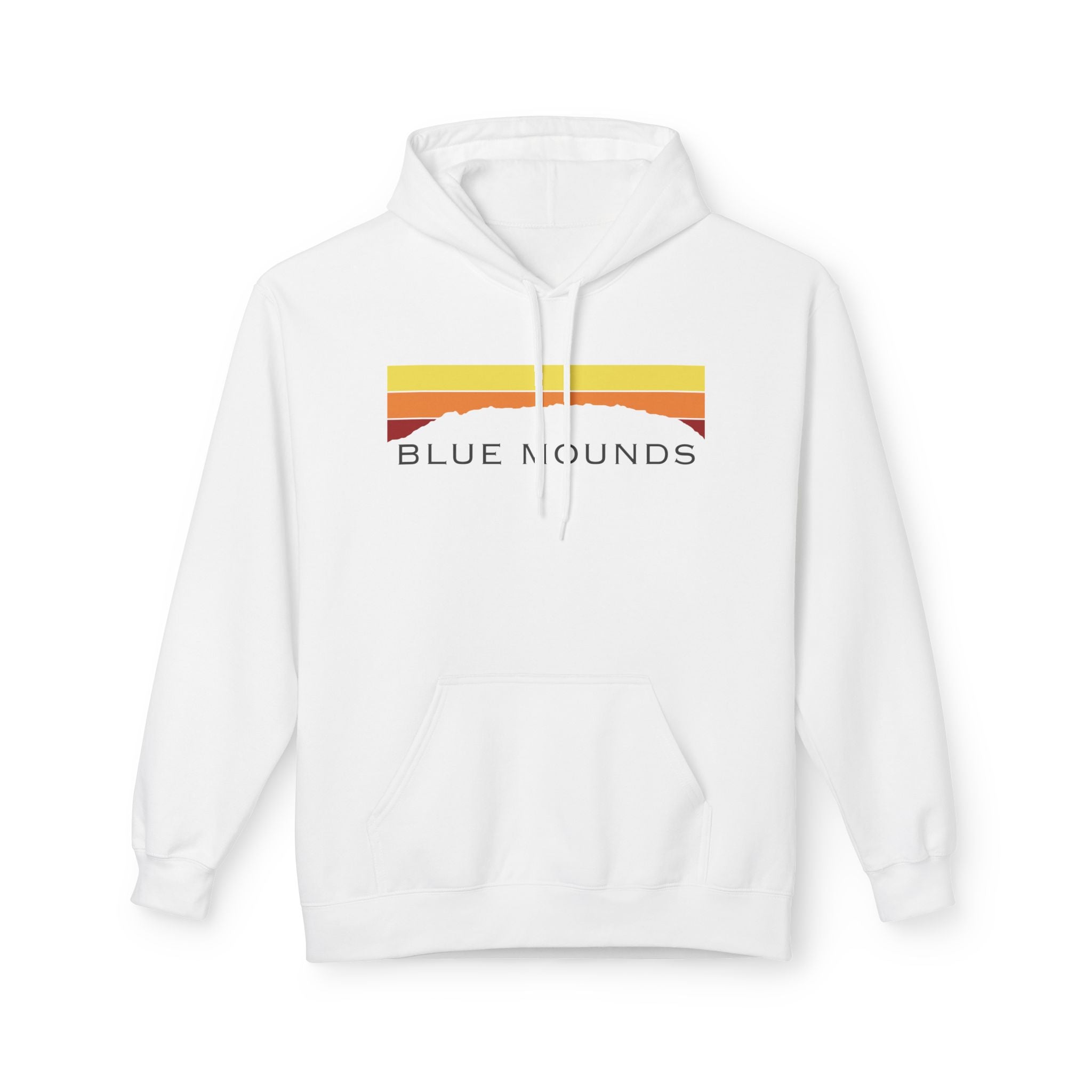 Blue Mounds Retro Sunset Midweight Sweatshirt