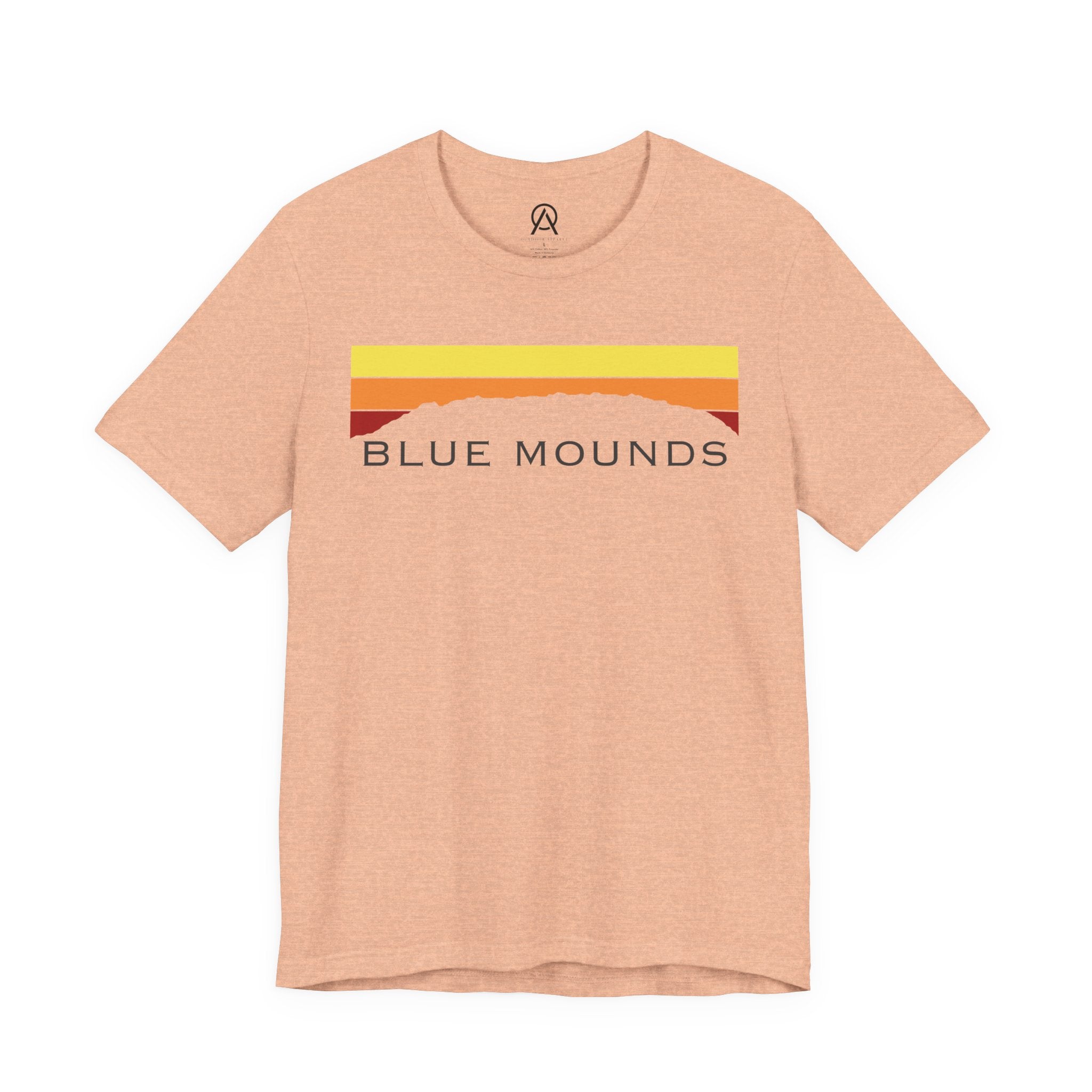 Blue Mounds Retro Sunset T-shirt