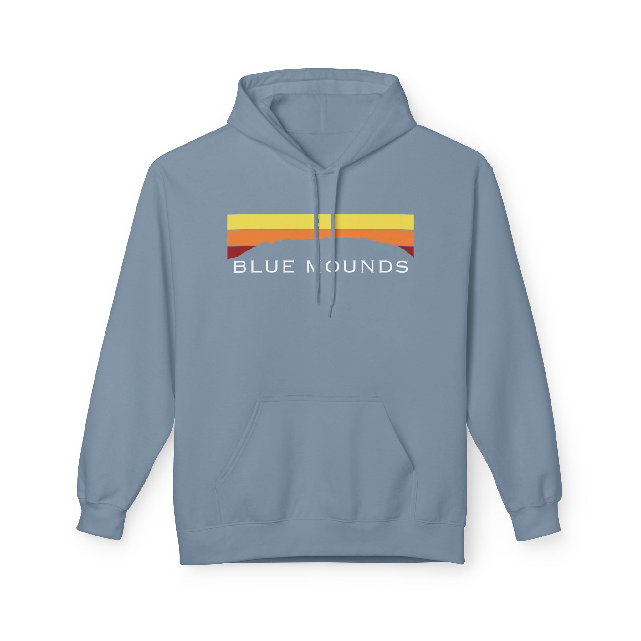 Blue Mounds Retro Sunset Midweight Sweatshirt