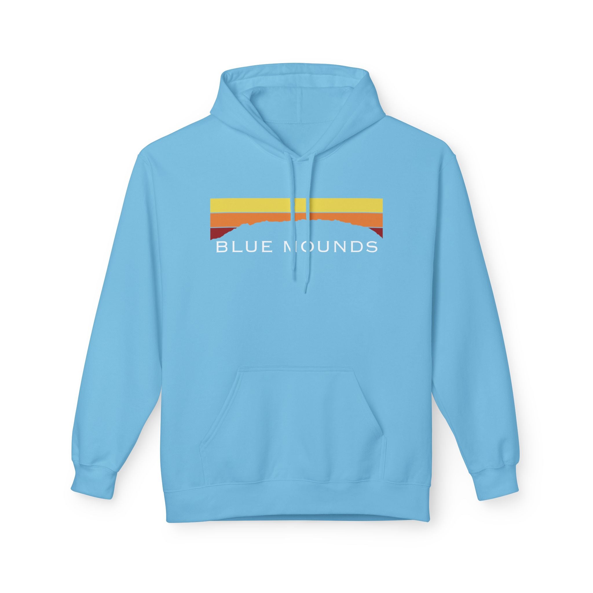 Blue Mounds Retro Sunset Midweight Sweatshirt