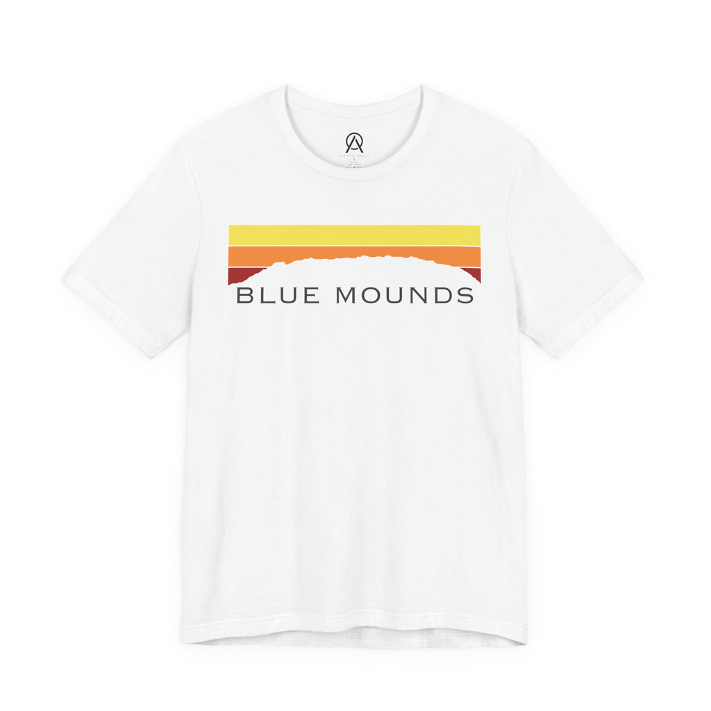 Blue Mounds Retro Sunset T-shirt