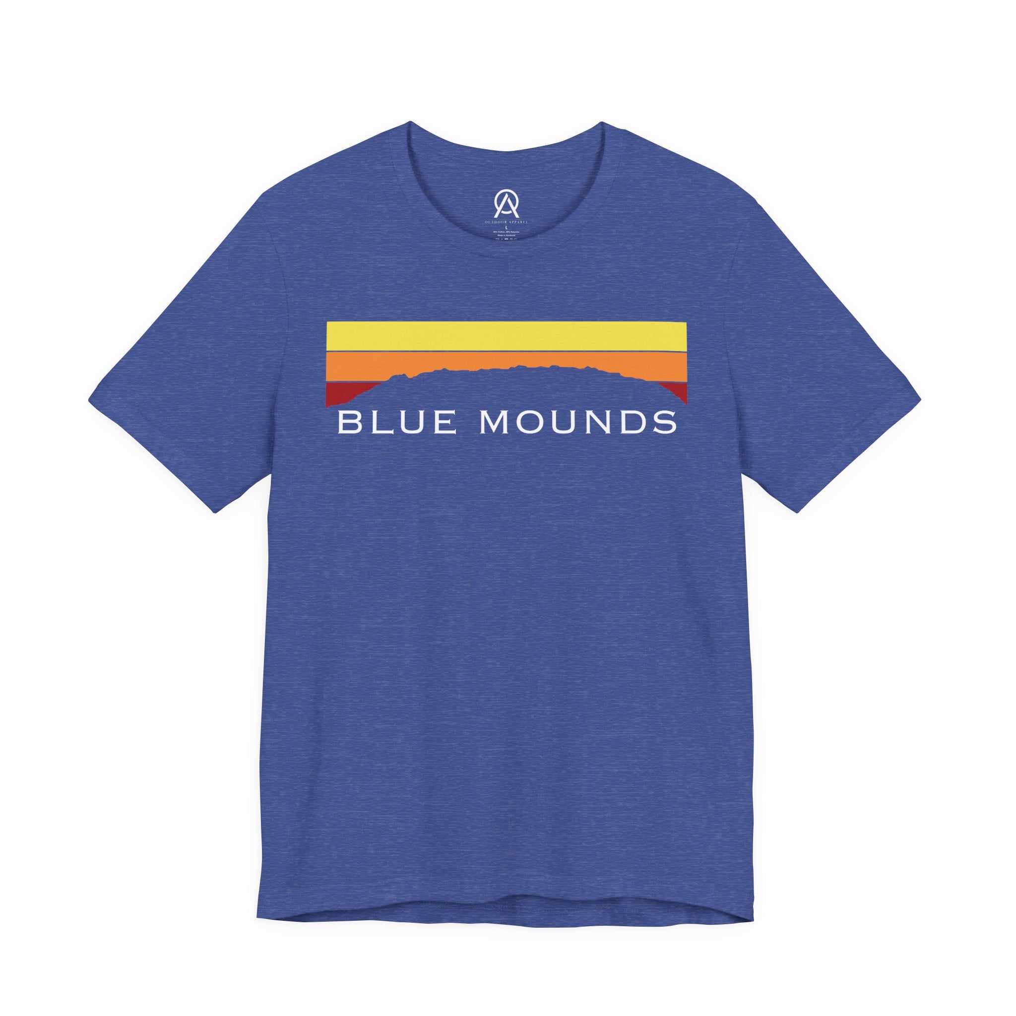Blue Mounds Retro Sunset T-shirt