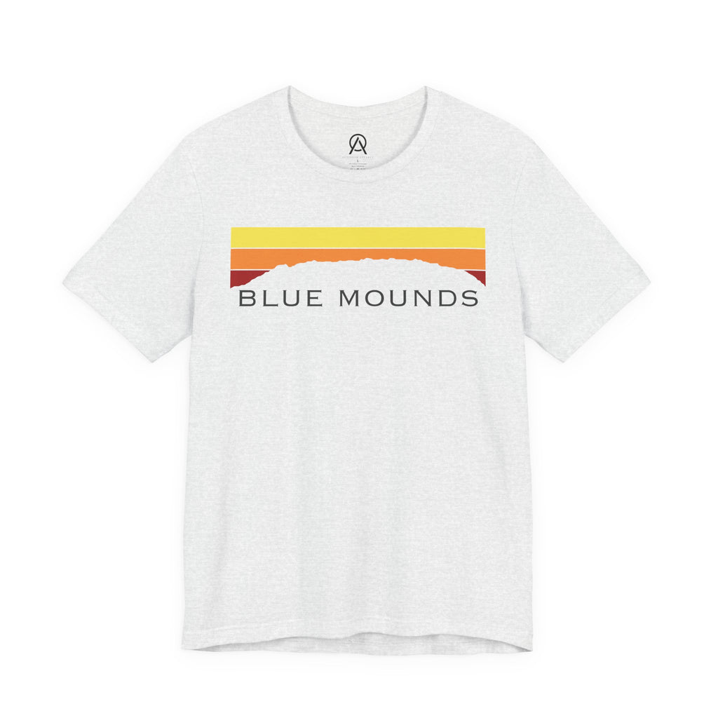 Blue Mounds Retro Sunset T-shirt