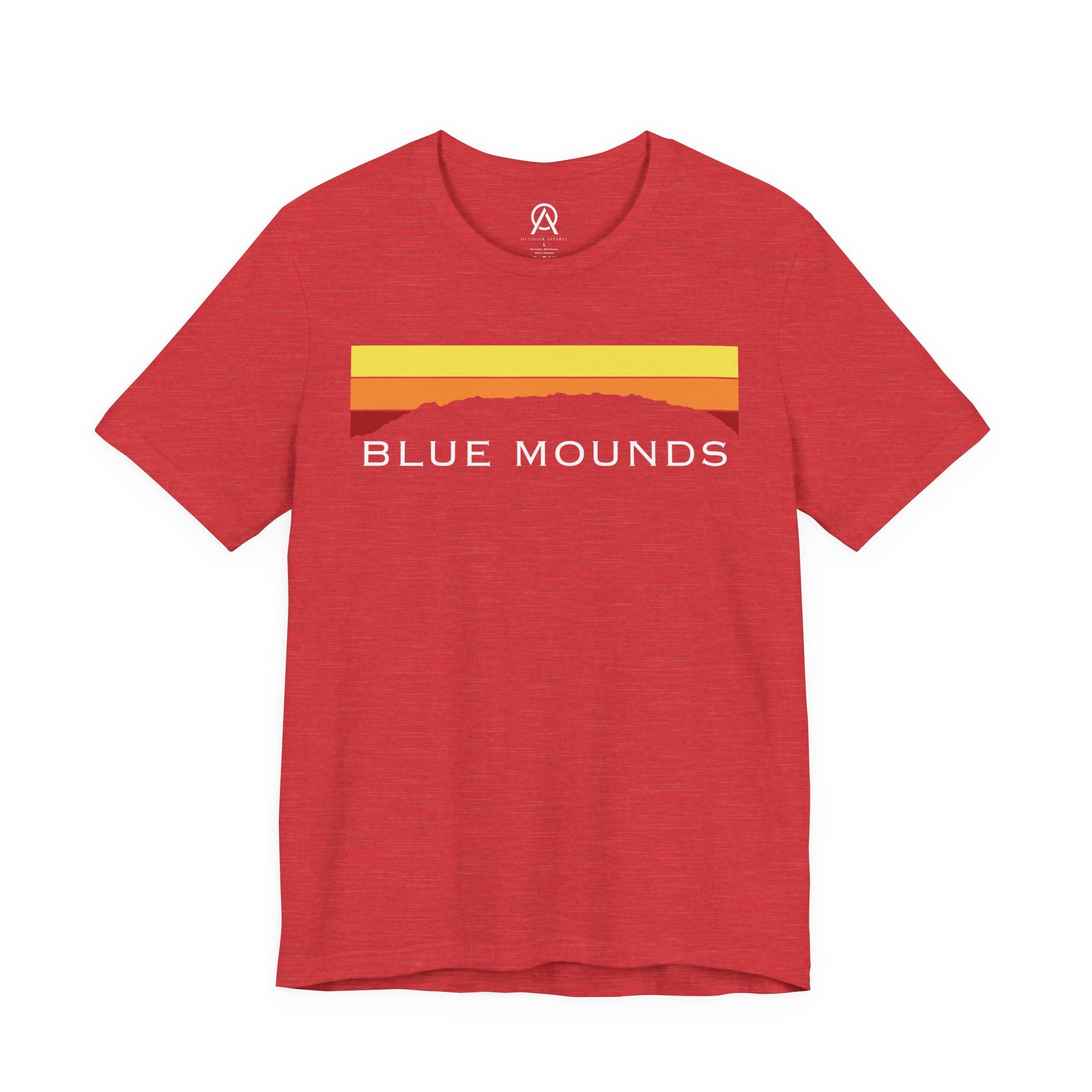 Blue Mounds Retro Sunset T-shirt